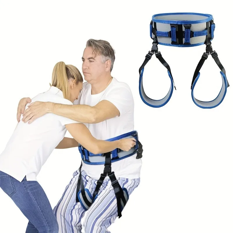 

Elderly Lift Assist Belt - Soft, Comfortable Waist Support For Safe Mobility & Transfer Training Lifts For Disabled Adults Chair