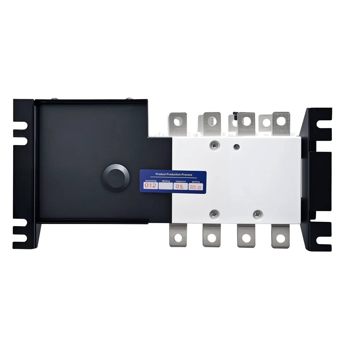 TOMZN 4P 160A ATS PC Class Dual Power Automatic Transfer Switch Electrical Selector 400V AC Auto or Manual 2 Input 1 Output Lock