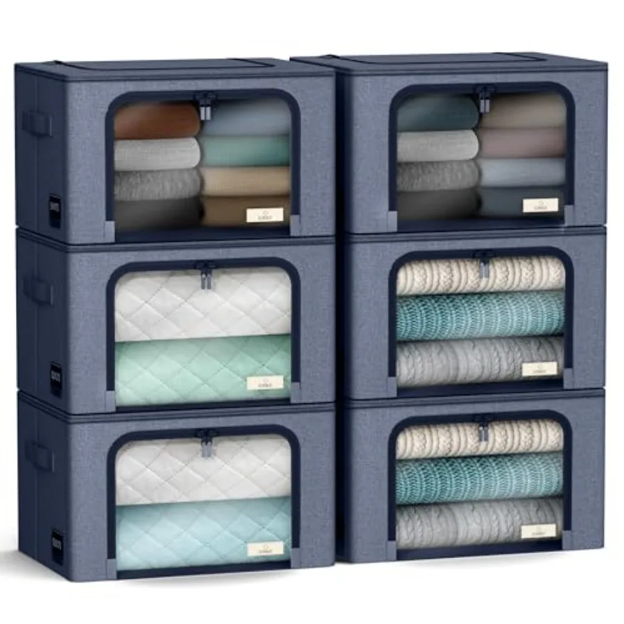 Storage Bins With M…
