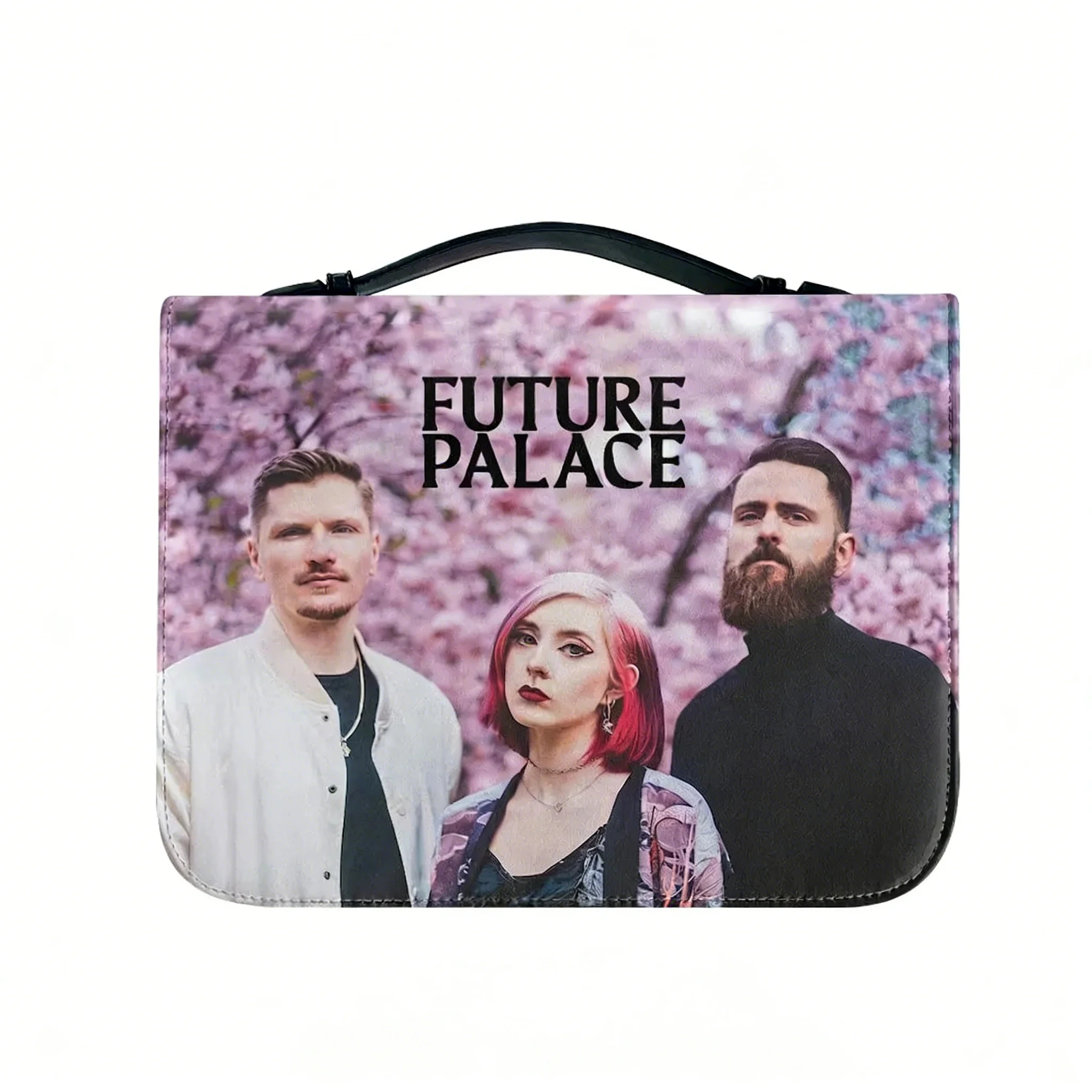 

Future Palace Rock Band Bible Bags Christian Gifts Personalized Cover Bible Pack Waterproof Leather Bag Pockets Package Case