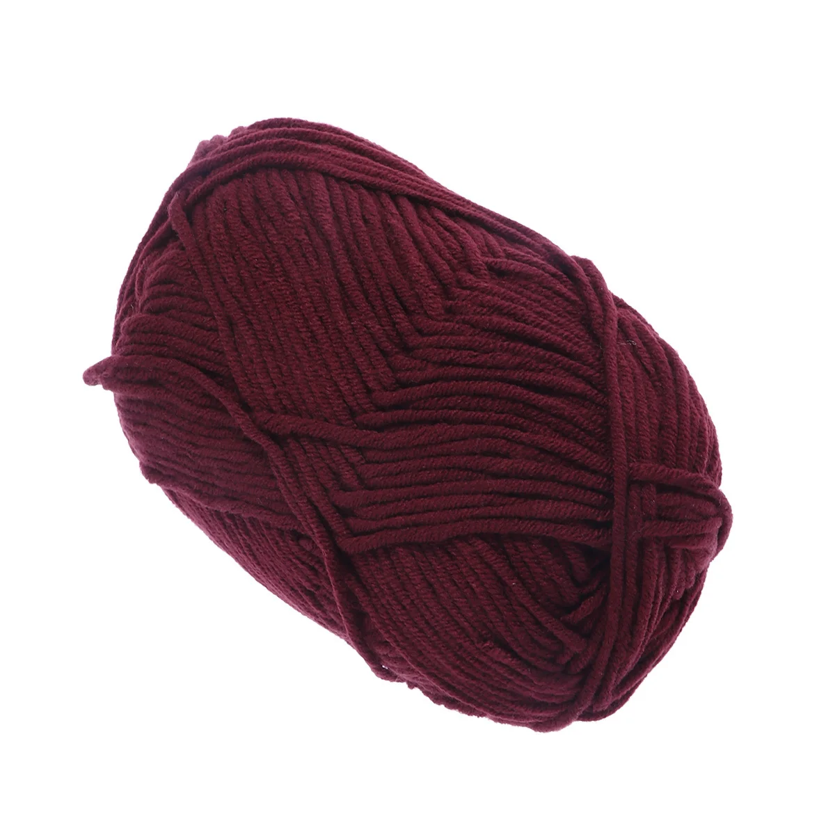 

50G Milk Cotton Yarn Chunky Soft Knitting Crochet Wool For Hats Scarves Sweaters Diy Spinning Weaving Needle Felting Craft Yarn