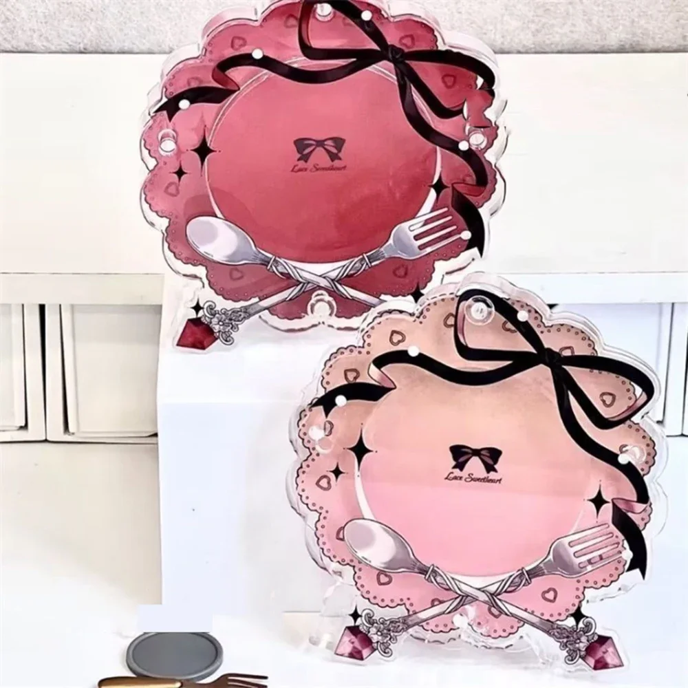 Acrylic Frame Plate Badge Photo Display Set