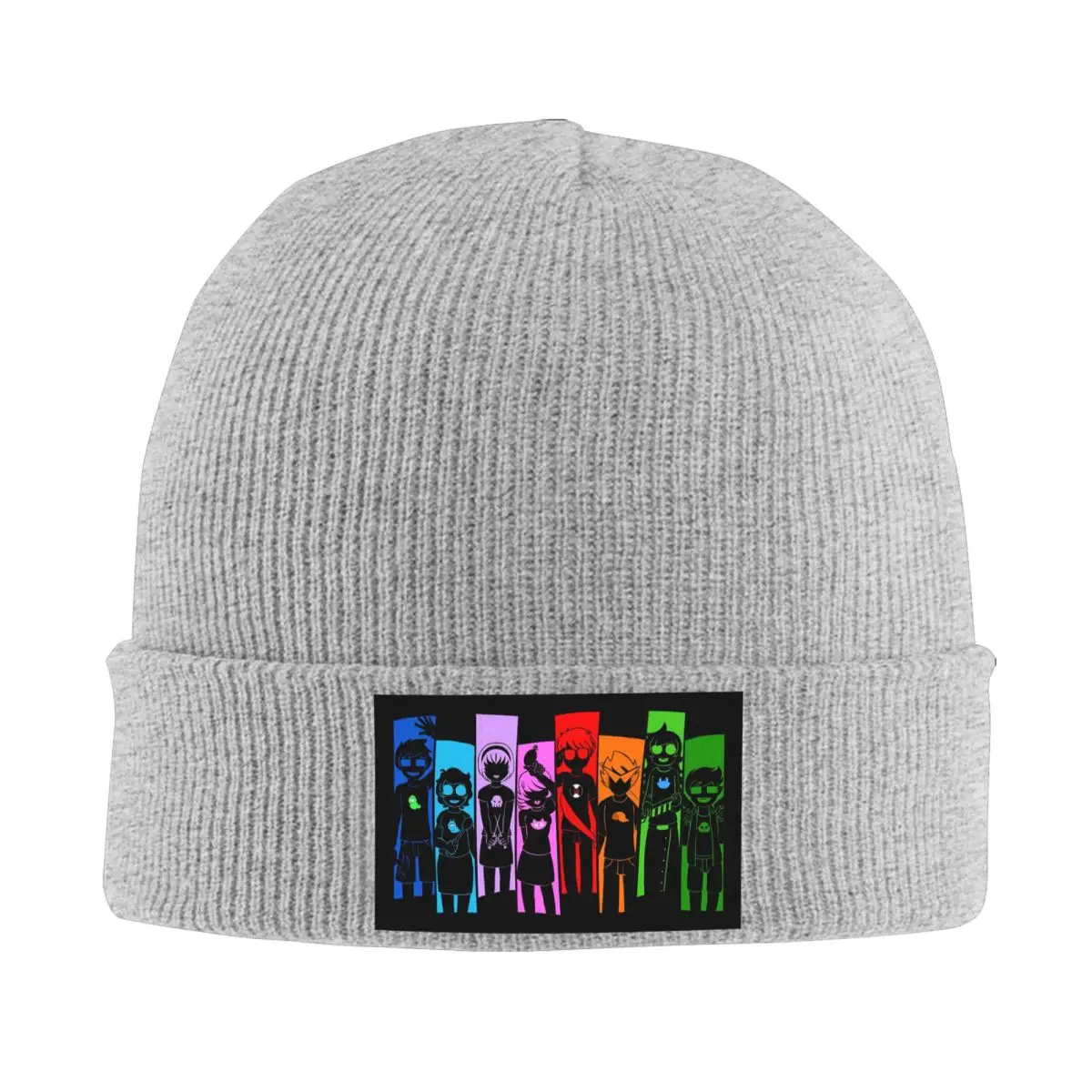 Homestuck عجلة أنيمي الدافئة محبوك قبعة الشتاء متماسكة بونيه قبعة Skullies Beanies الهيب هوب قبعات للجنسين