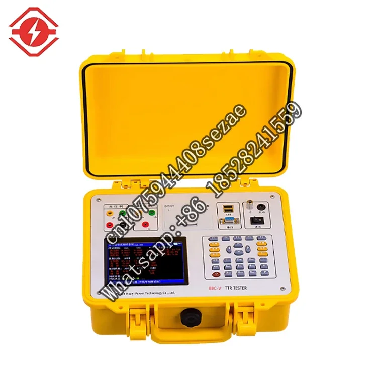 High Accuracy 1-10000 Transformer Turn Ratio Tester Wuhan Supplier 0.2 Level TTR  Price