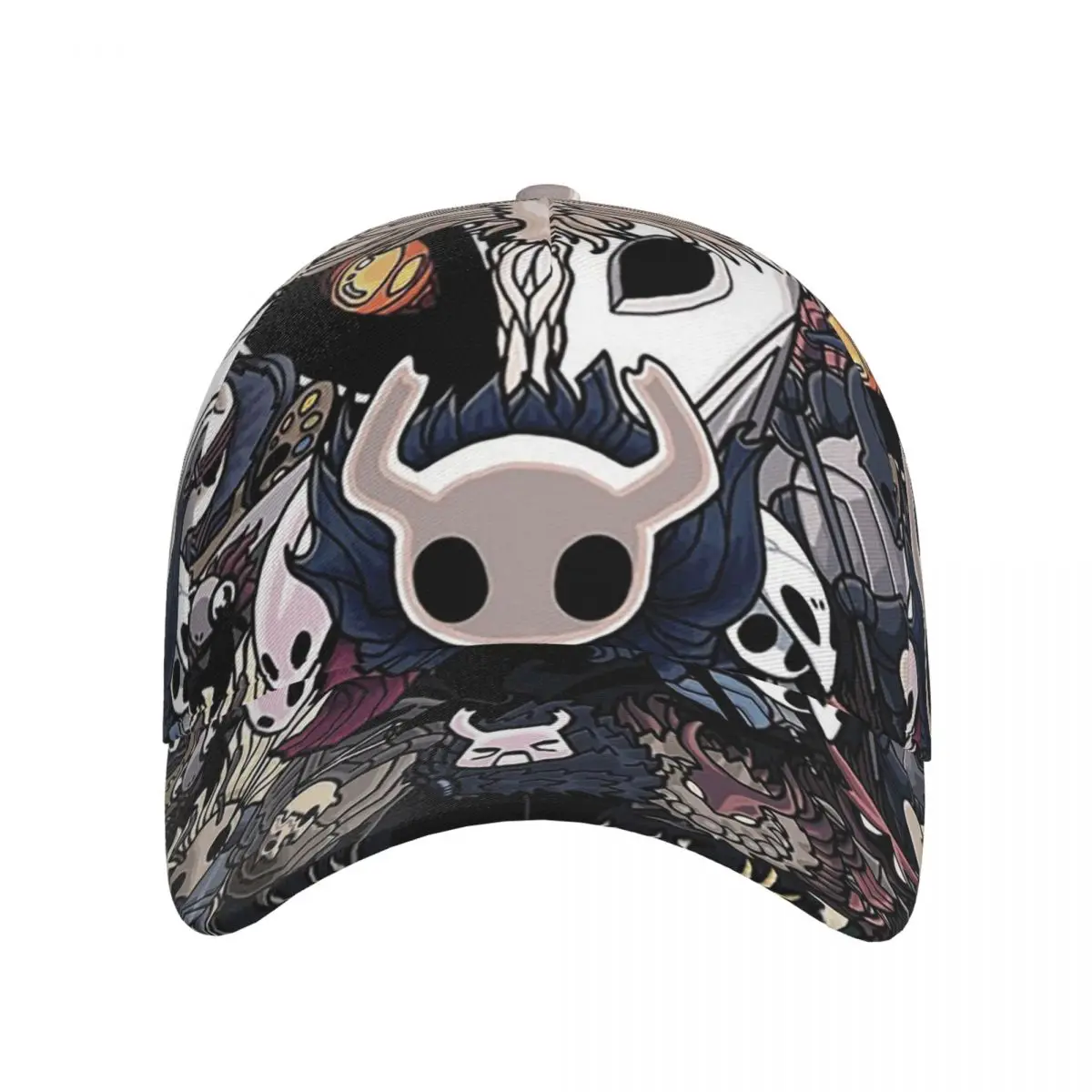 

Бейсбольные кепки унисекс Hollow Knight, уличная одежда, летние спортивные бейсболки, кепка в стиле хип-хоп, Casquette