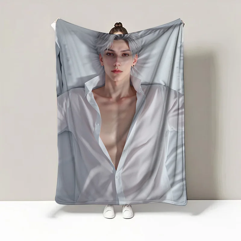 150x100cm Love and Deepspace Blanket Xavier Zayne Rafayel Throw Soft Rug Sofa Bed Camping Travel Gift Household Goods view 2