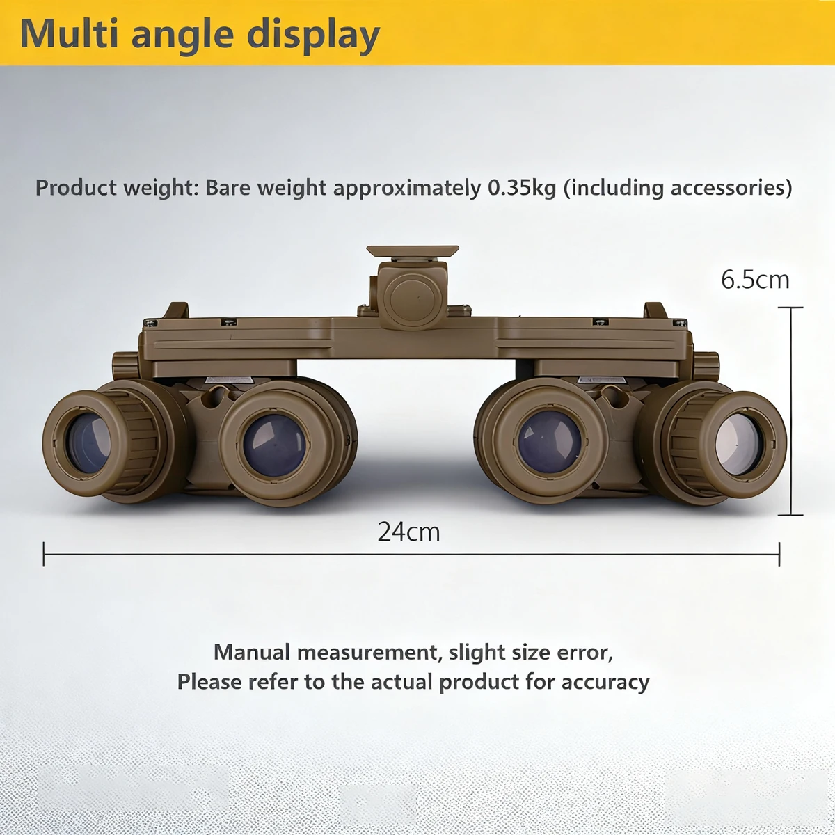 Taktische GPNVG 18 Nachtsichtbrille DUMMY Modell NVG-Halter Helmzubehör mit Nylon L4G24 FAST Helmhalterungsadapter – Detail 8