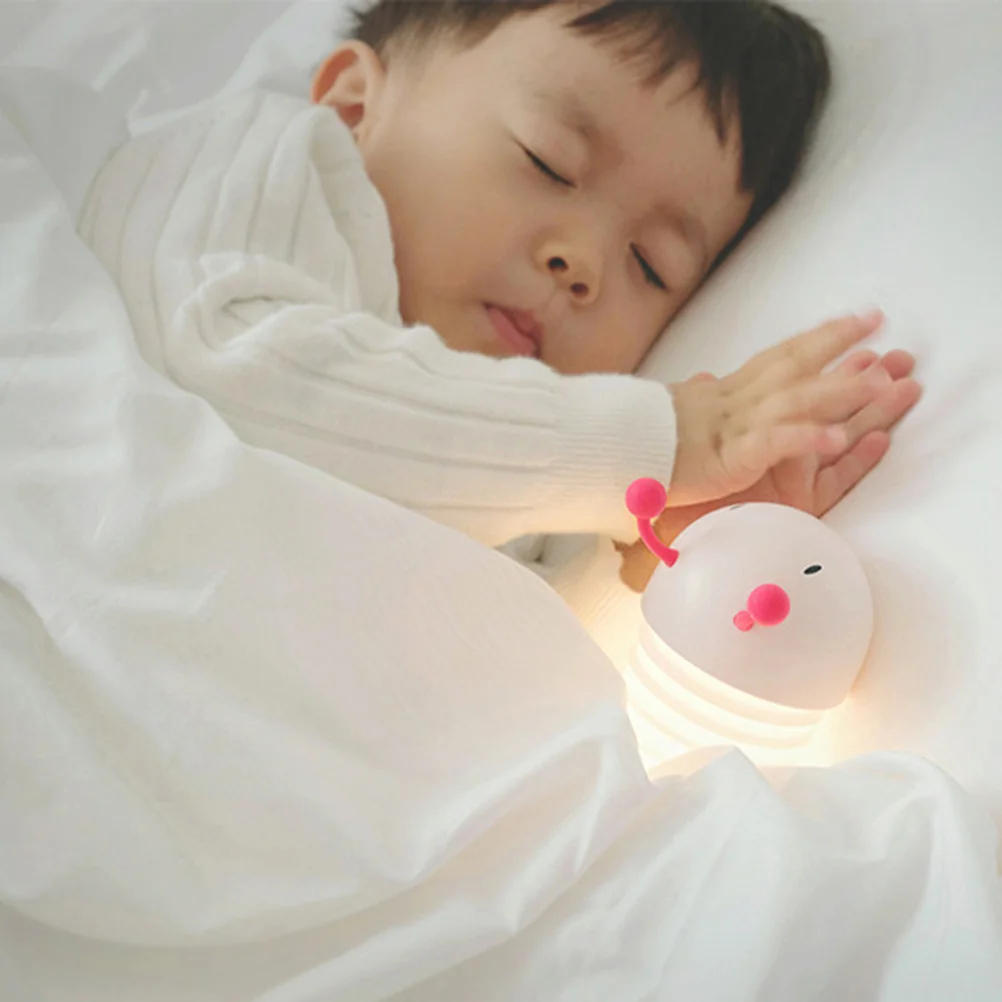 

Foldable Rechargeable Caterpillar LED Night Light Magnetic Nursery Soft Silicone Lamp for Bedroom Decoration