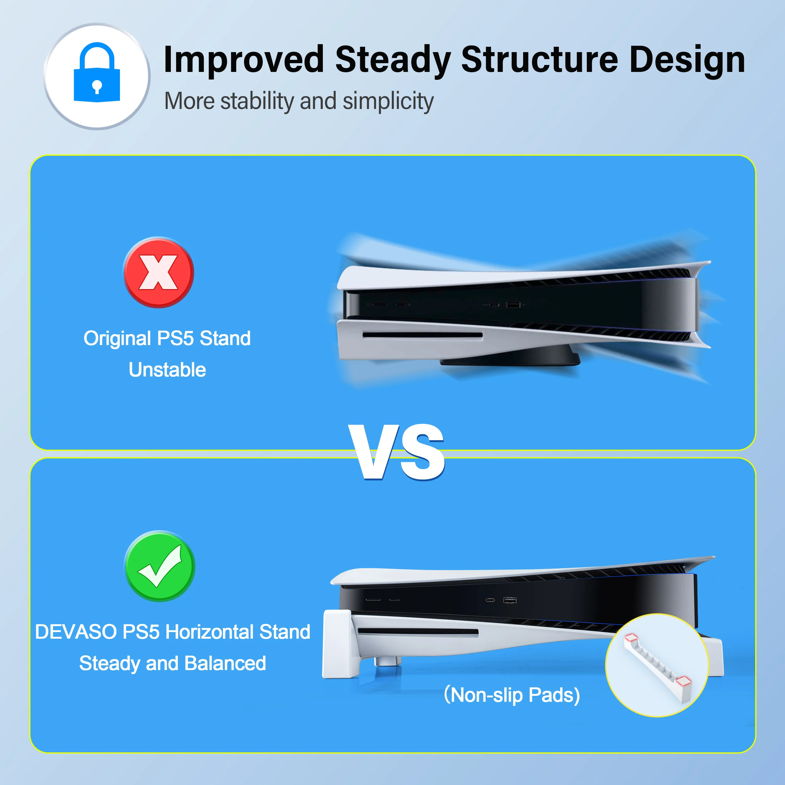 Thumbnail 4 - #68 Latest PS5 Console Stands Offers