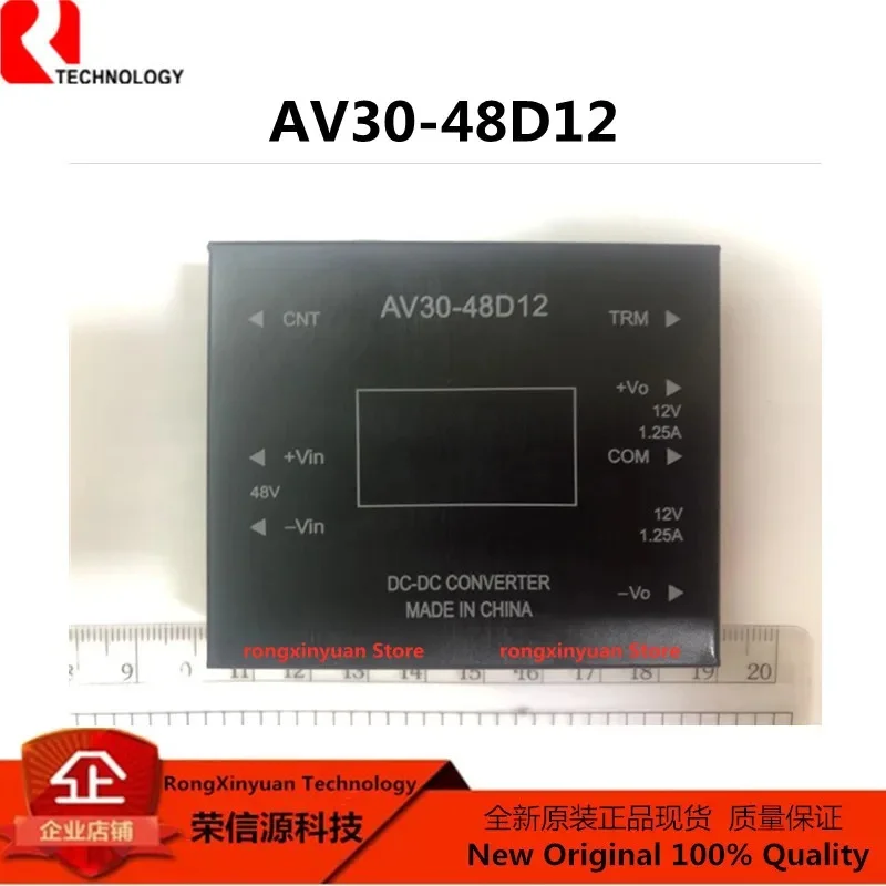 1Pcs/lot AV30-48D12  DC-DC CONVERTER  AV30 48D12  AV3048D12 Module 100% new imported original 100% quality
