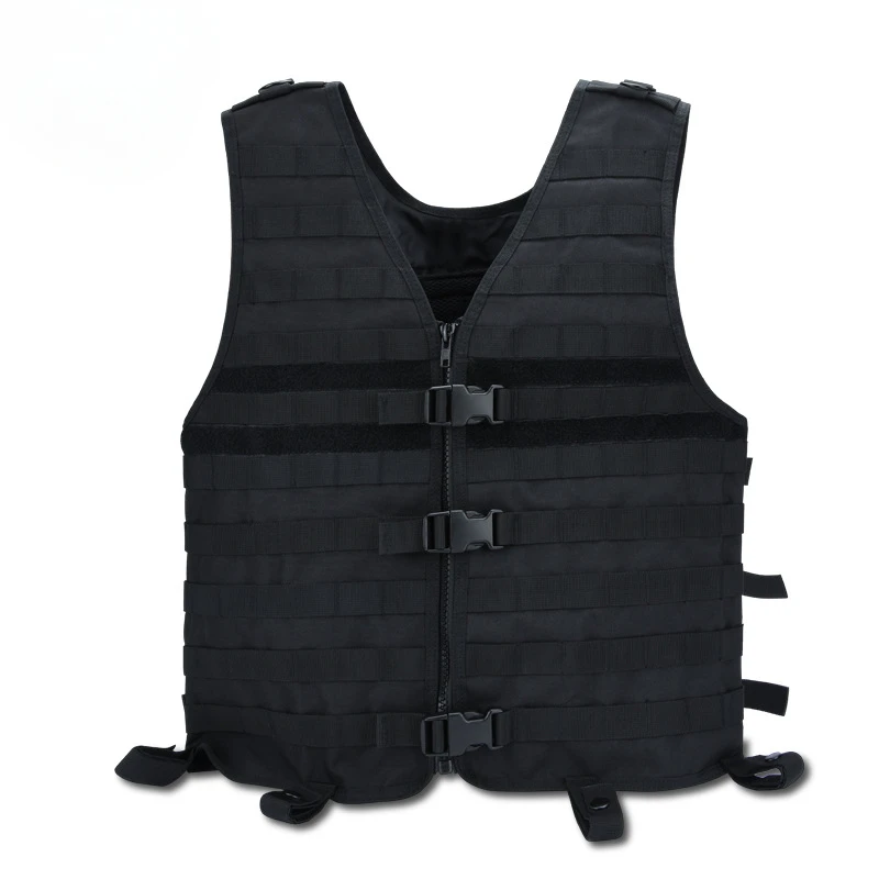 Outdoor Molle Camouflage Tactical Vest CS Jungle Field Equipment Multi Functional Singlet Training Waistcoat Shooting Suit Camp