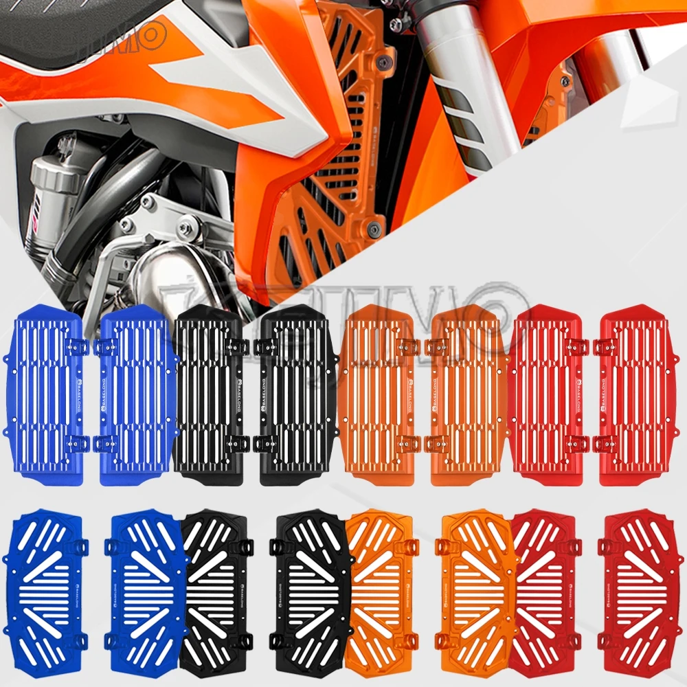 For Husqvarna 125 200 250 300 350 450 500 XC XCF XCFW EXC EXCF SX SXF XCW Accessories Radiator Grille Guard Cover Protector 2023