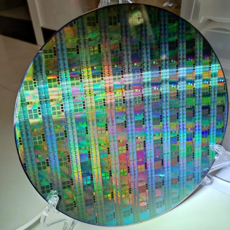 Silicon Wafer Semiconductor Wafer IC Chip Specimen Lithography Wafer For Science Teaching Display Collection 6/8/12 Inch