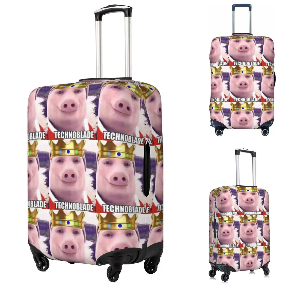 

John Pork Suitcase Cover Protection Elastic Travel Luggage Protector Covers for 18-32 Inch