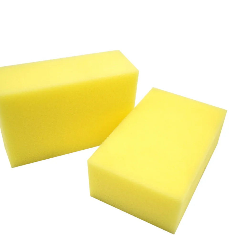 2Pcs Sponge Brush Hair Care Tool Square Non Slip Shape Eco Friendly Skin Safe Super Soft Lightweight 10x7x3cm Handbag Briefcase