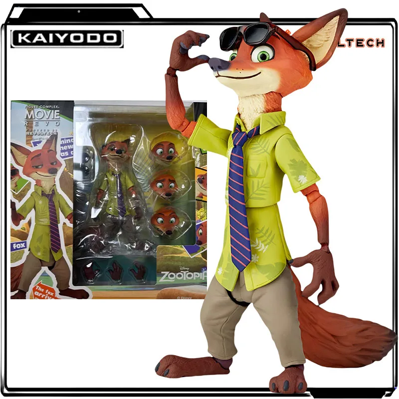 

Kaiyodo натуральная аниме-фигурка Revoltech MOVIE REVO Nick No.010, экшн-фигурка, игрушки для мальчиков, детский подарок, коллекционная модель, украшения