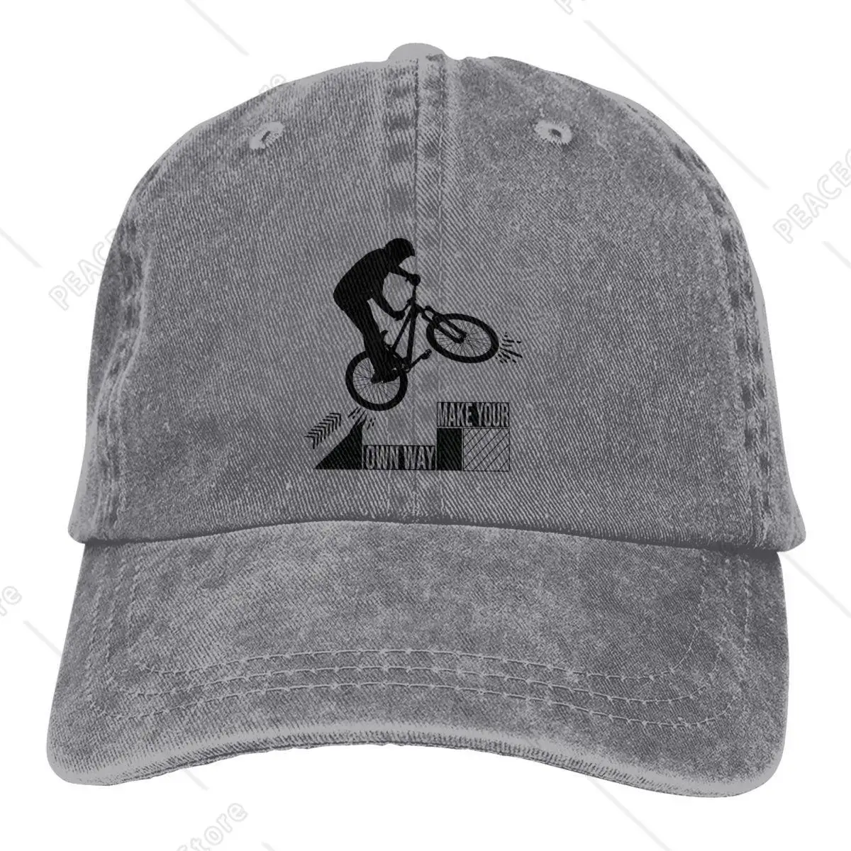 Cycling Make Your Own Way Baseball Cap Men Hats Women Visor Protection Snapback Van Der Poel Caps