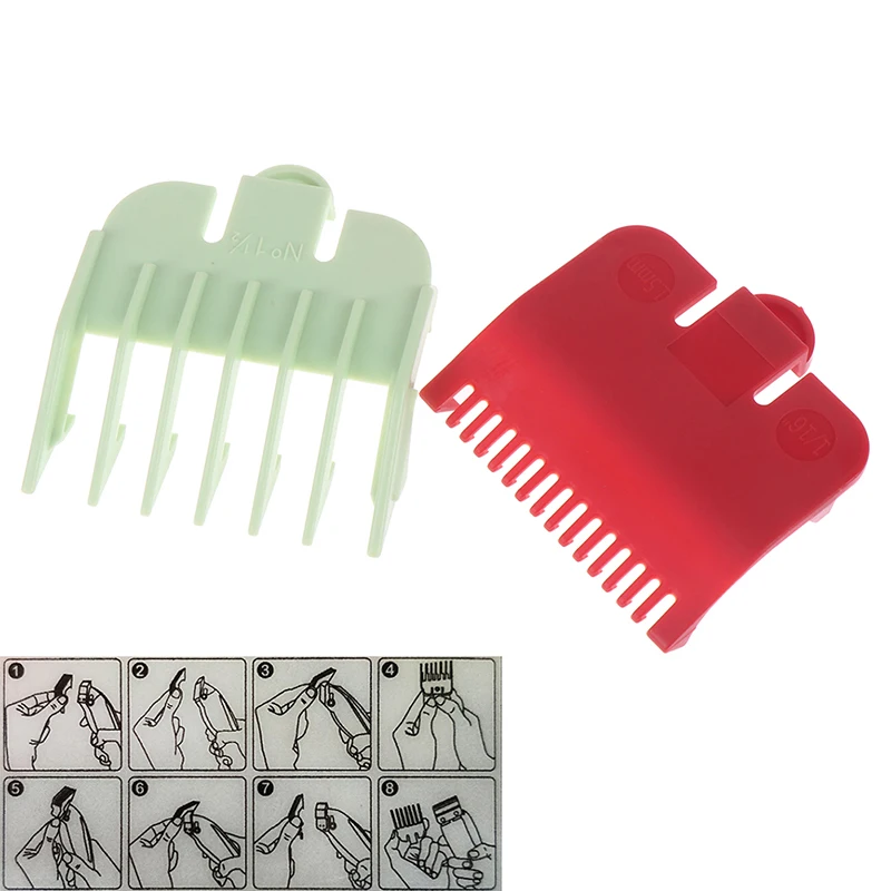 2X Hair Clipper Guide Limited Comb Attachment Trimmer Shaver Haircut Replacement