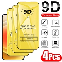 9D Tempered Glass For Xiaomi Redmi Note 12 11 10 9 8 Pro 13C 12C 10C 12S Mi 13 11 Lite 12T Poco X3 X5 Pro F3 Screen Protectors