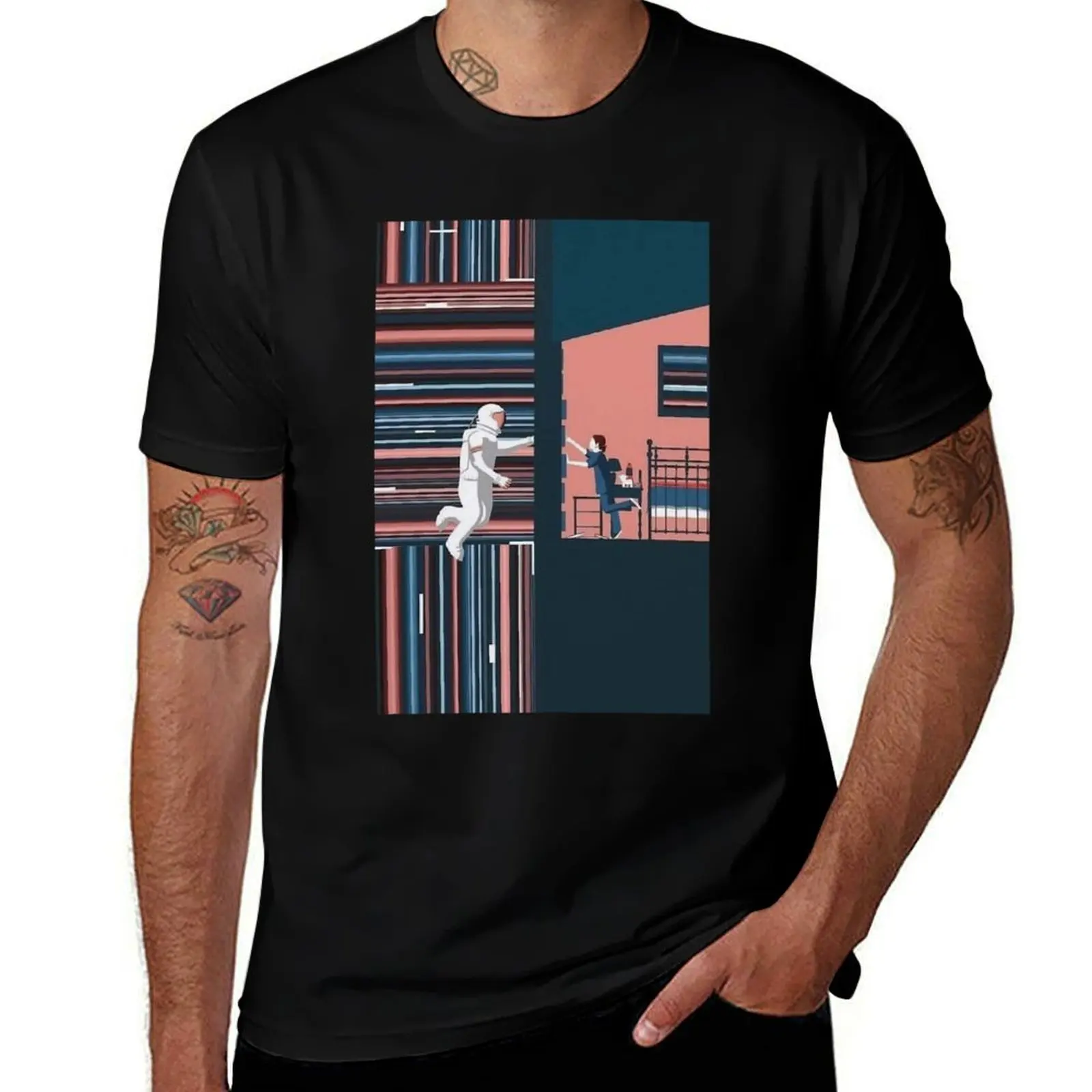 Interstellar Tesseract T-Shirt t shirt man luxury T-Shirt