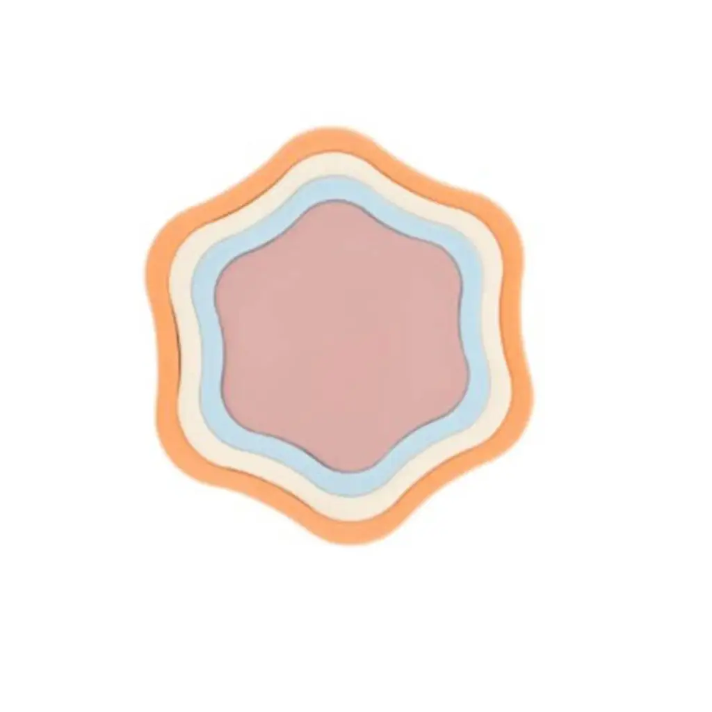 Montessori Fidget Toys Sensory Stress Relief Silicone Building Blocks for Kids 4-7 Baby Soft Stacking Nesting Puzzle Early