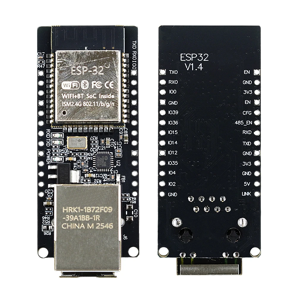WT32-ETH01 Embedded ESP32 Wifi BT Module ETH01 Serial to Ethernet Transmission Wireless Module ESP32-32 WT32