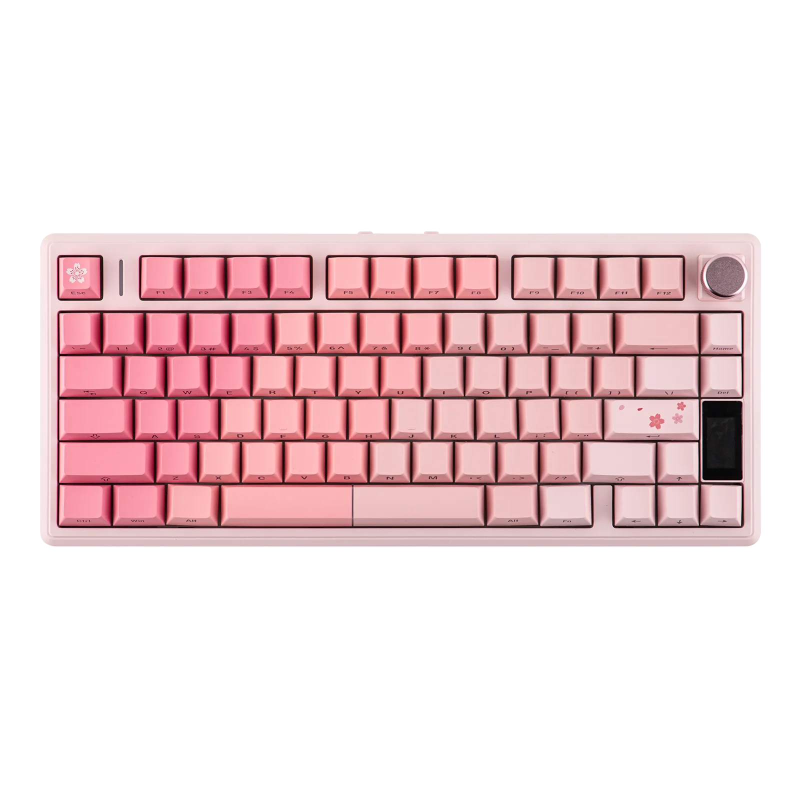 

EPOMAKER TH80 V2 PRO 75% ANSI US QWERTY Layout Tri-mode Wireless Mechanical Keyboard with Interactive LCD Screen & Knob