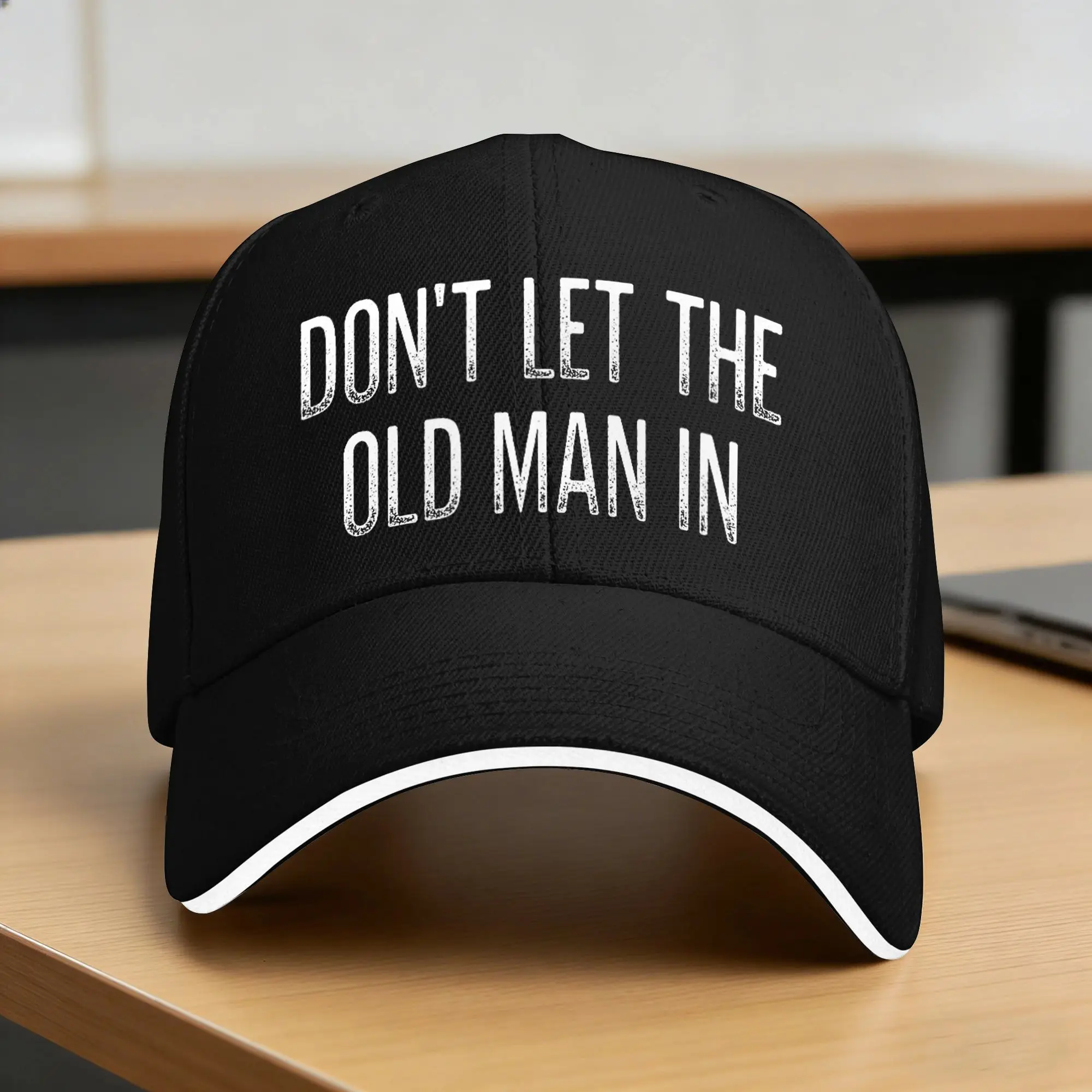 Summer Casual Baseball Cap Don't Let The Old Man InVintage Style Sport Trucker Hat For Female Male Sun Classic Baseball Caps