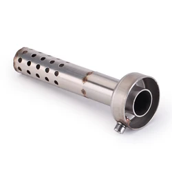 For Original R77 Exhaust Pipe Catalyst Escape muffler plug 49mm Removable DB Killer
