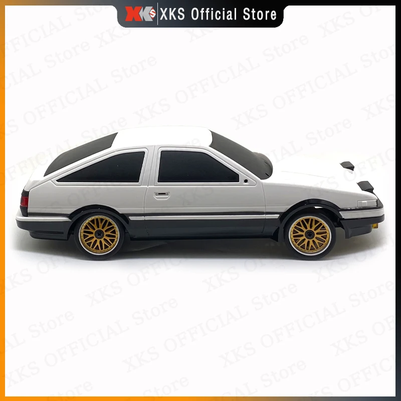 New 1/18 Mini RC Car AE86 Model 2.4Ghz Remote Control RWD On-Road LED Light Drift Racing Electric Toy Car Gift for Children