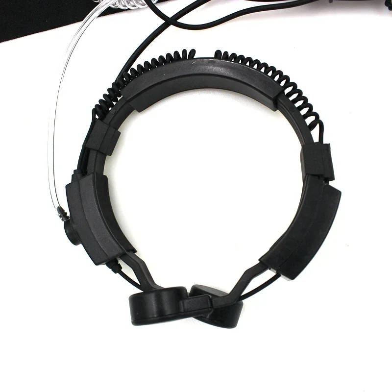 คอยืดหยุ่นไมโครโฟนไมโครโฟน Covert Acoustic Tube หูฟังหูฟังสําหรับ Midland LXT210 LXT216 G6 G7 GXT550 GXT650 LXT80 วิทยุ