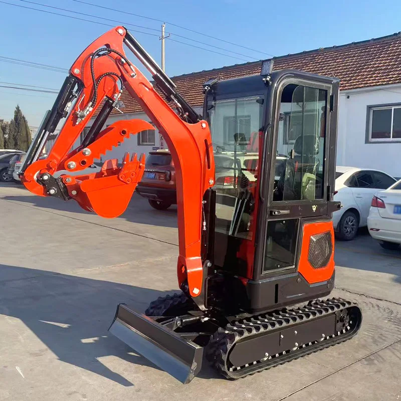 

Factory Hot Sale Mini Excavator Euro 5 CE EPA Agriculture 1.8 Ton Strong Power Micro Bagger Farm Diesel Crawler Small Digger