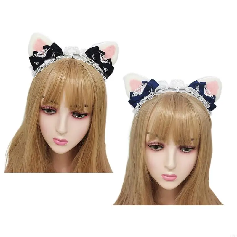 

49mf plush для кошачьих ушей с развязочной повязкой для развязки кружев