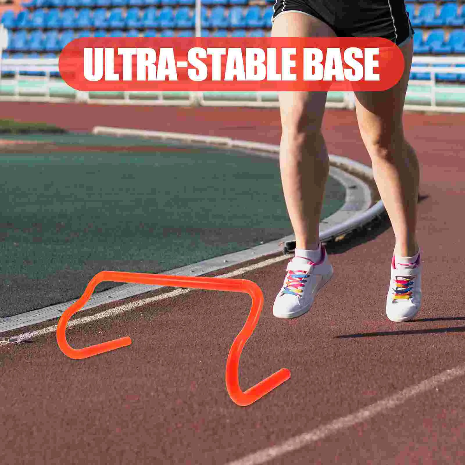 Support Stable en PVC pour obstacles d'agilité détachables, pour l'entraînement en plein air, force du noyau Cardio, facile à transporter, 1 pièce