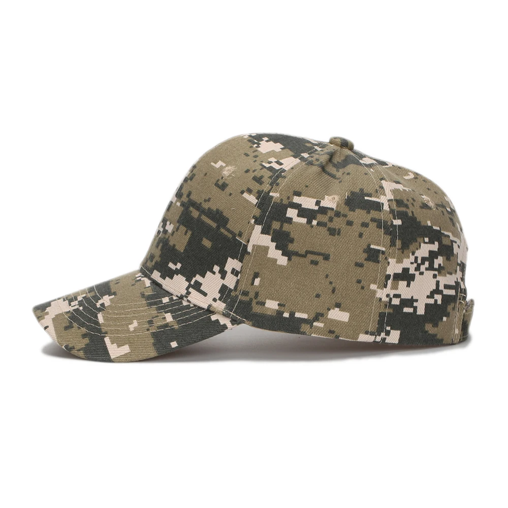 Baseball Cap Adjustable Size for Running Workouts Outdoor Activities Spring and Autumn Fashion Men\'s and Women\'s Camouflage Cap