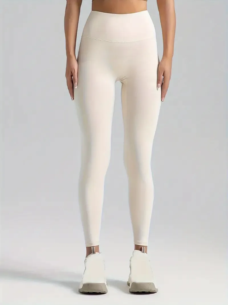 

High-Waist Seamless Yoga Leggings for Women, Elastic, Quick Dry Fabric, Ideal for Fitness, Running Activewear