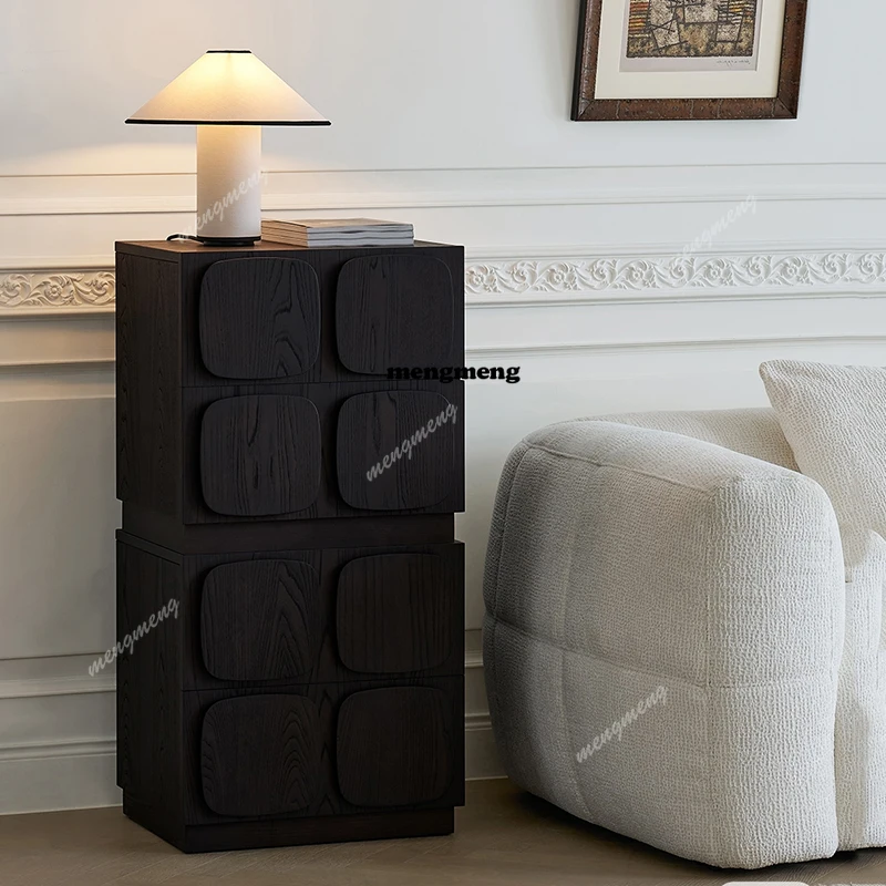 

X Aesthetic Nordic Night Table Small Storage Cute Unique Modern Nightstands Cabinet Cool House Mesitas De Noche Furnitures