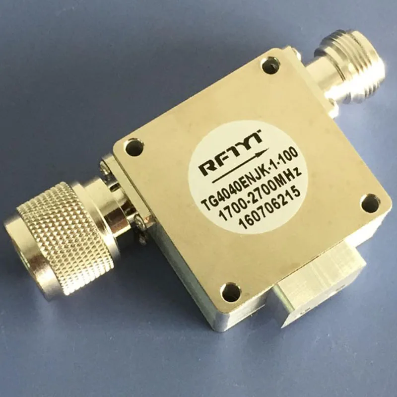 

RFTYT Broadband coaxial RF isolators 1700-2700MHz TG4040ENJK-1-100 Protect instrumentation