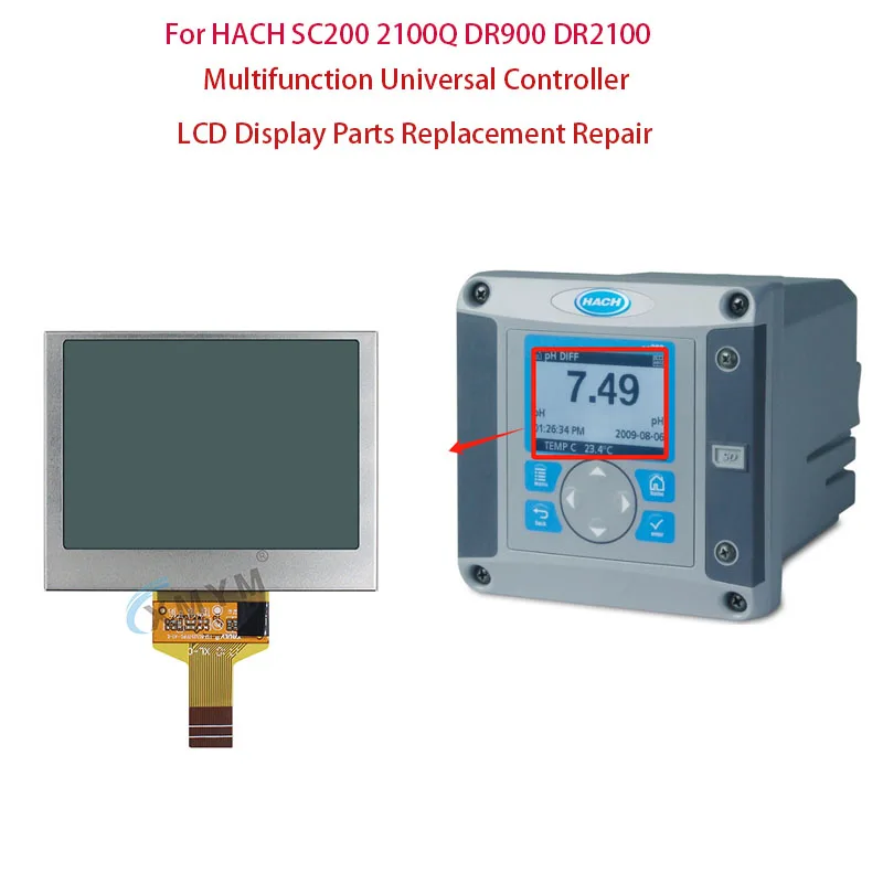 

For HACH SC200 2100Q DR900 DR2100 Multifunction Universal Controller LCD Display Parts Replacement Repair