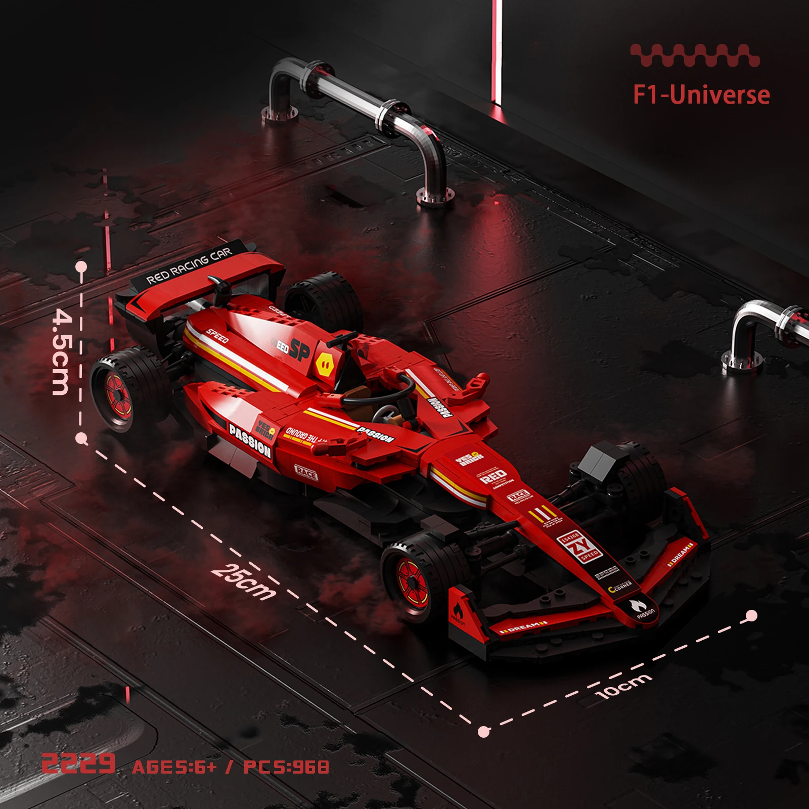 WLtoys F1 Auto da corsa Building Blocks Sport Drift Velocità telecomandata Veicolo Mattoni Giocattolo per bambini Regali festival
