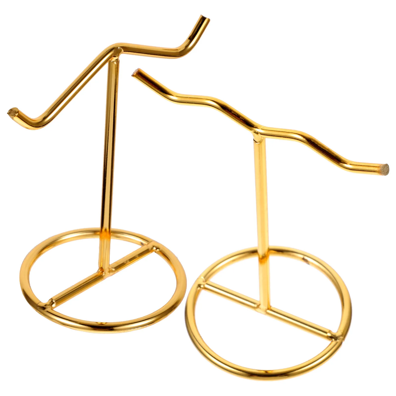 

2 Pcs Necklaces Holder Stand Jewelry Display Stands Tower Earring Retail Rack Storage