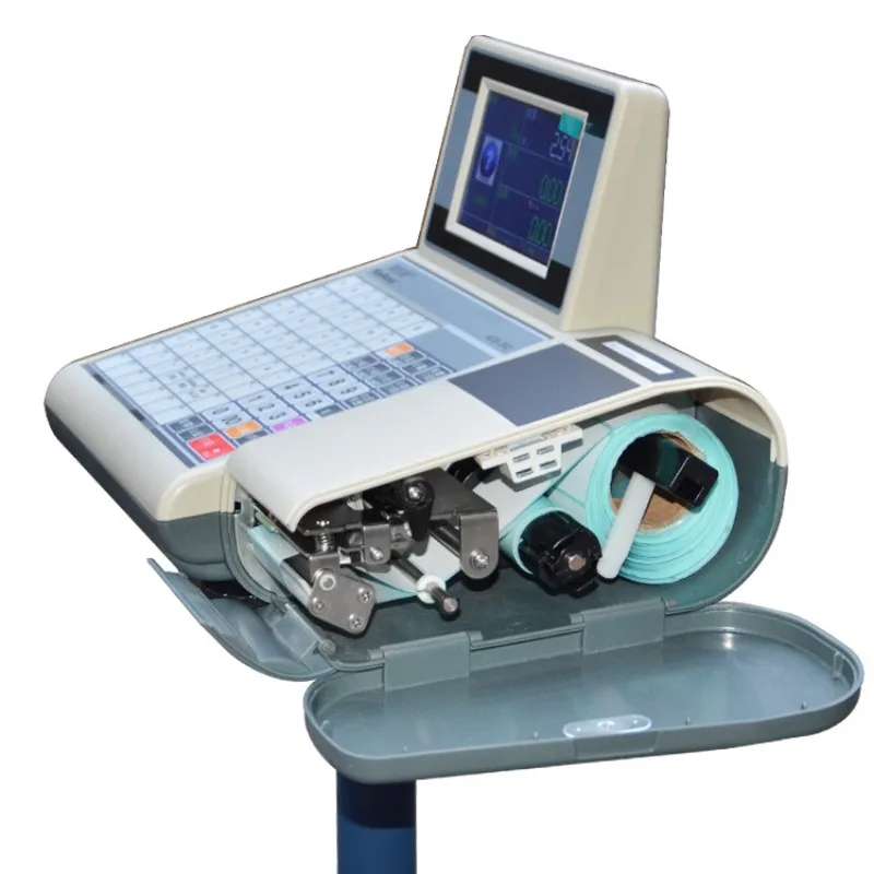 

Printing scale, weighing, counting, pricing scale, printable receipt 300kg scale, barcode label scale