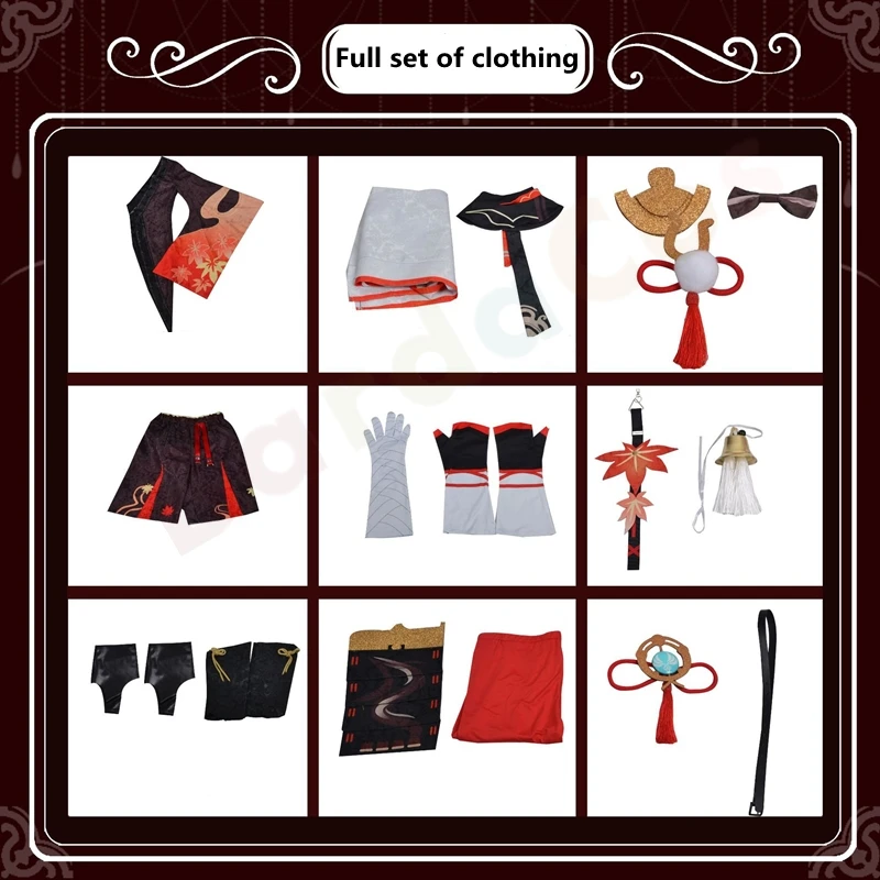 Kaedehara Kazuha Cosplay Costume, Genshin Impact, Halloween, Carnaval, Samouraï, Perruque, Chaussures, Lunettes Rouges