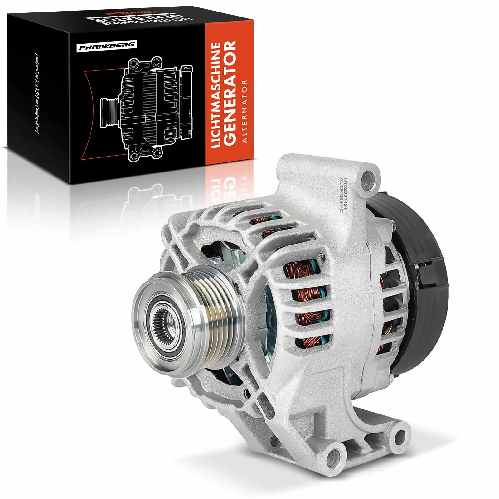 Frankberg 1x Lichtmaschine Generator für Opel Astra H Alfa Romeo Mito Fiat Idea Lancia 102101-3991 13153237 DAN1034 24068