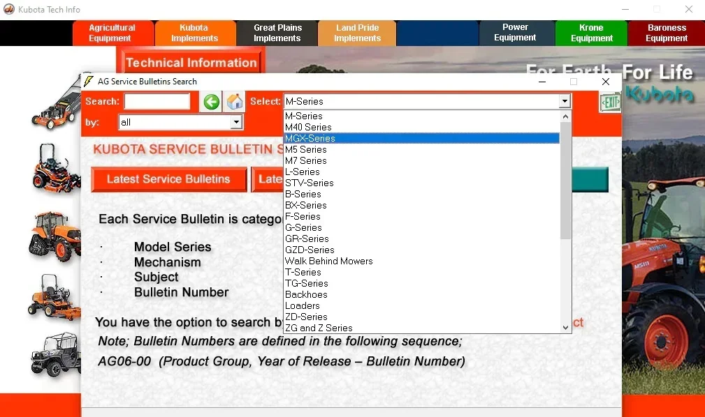 

Техническая информация о сельскохозяйственном техники AutoCD Kubota и Krone — руководство по мастерской, руководство по запчастям, сервисная информация V17 2024