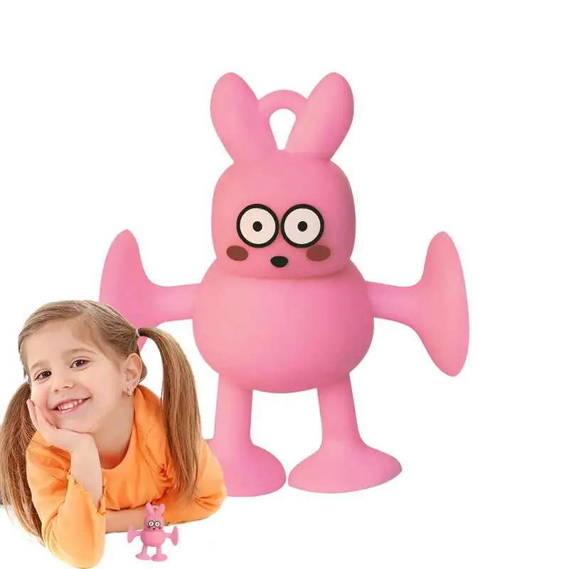 

Suckers Assembled Toys Funny Silicone Block Model Construction Toys Kids Sucker Suction Cup Educational Building Block Toy