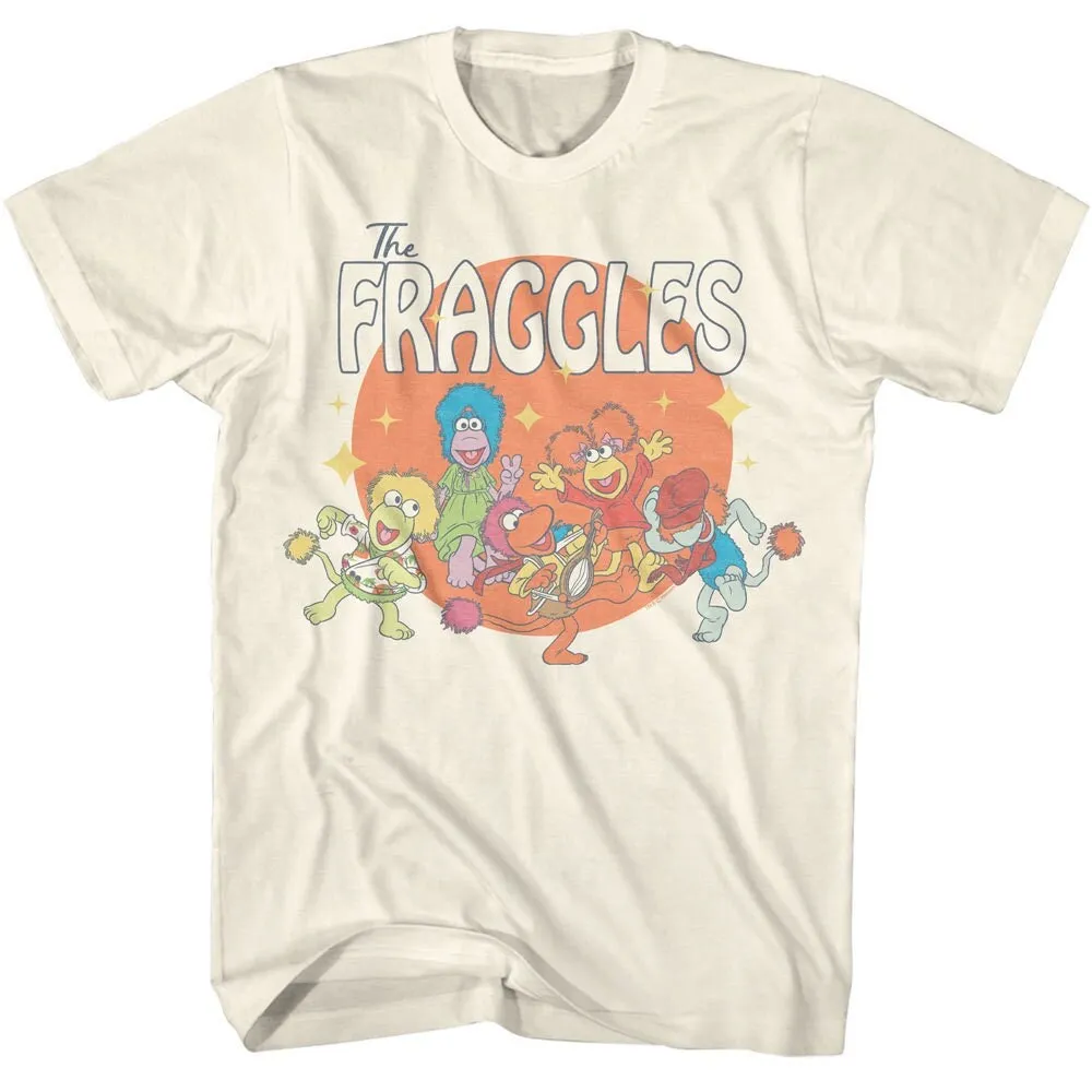 

Fraggle Rock Circle Natural T Shirt