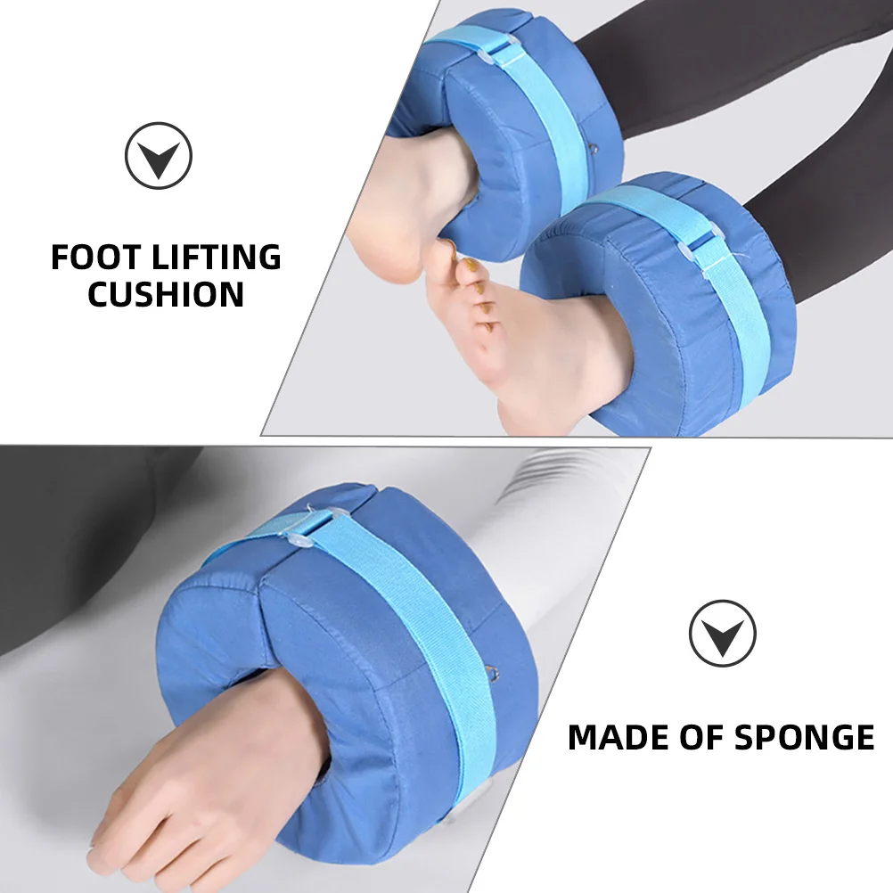 2 Pcs Bedsore Pad Prevention Tool Ankle Support Brace Foot Lifting Pillows Strap Footsteps Wrist Elevation Feet Leg