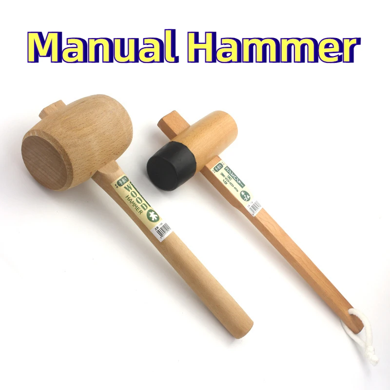 

Japanese Mallet Manual Hammer Professional Carpenter Hammers Multifunctional Tool Woodwork Camping Supplies Wood Working Tools