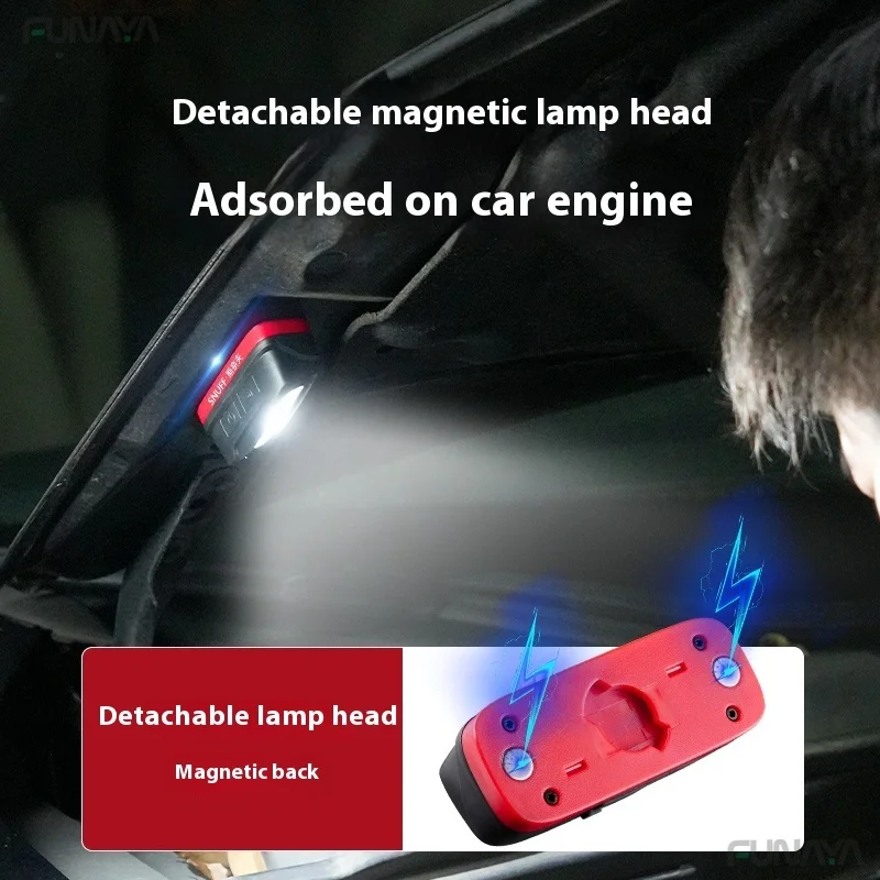 Headlight with Intelligent Sensor | Super Bright Strong Light| Car Repair Automotive Detailing Paint Defect Detection Work Light